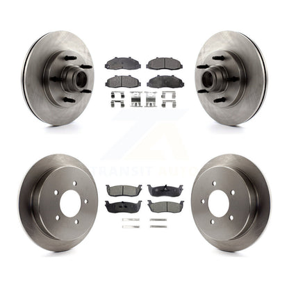 [Avant + Arrière] Kit de Disque et plaquette (semi-métallique) de frein pour Ford F-150 K8F-102967