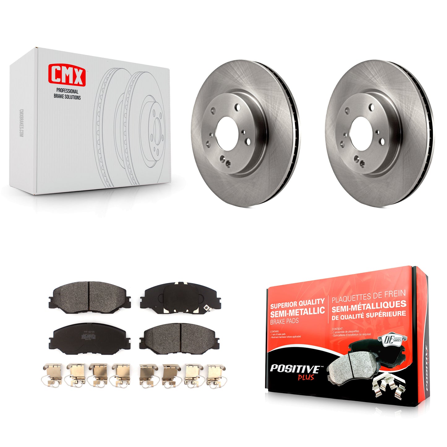 [Avant] Kit de Disque et plaquette (semi-métallique) de frein pour Honda Insight Civic K8F-102997