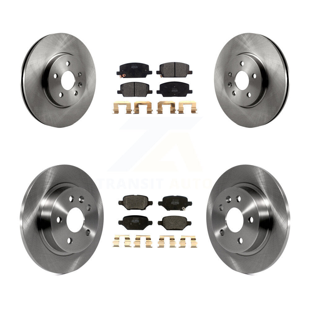 [Avant + Arrière] Kit de Disque et plaquette (semi-métallique) de frein pour Chevrolet Trax Buick Encore K8F-102998