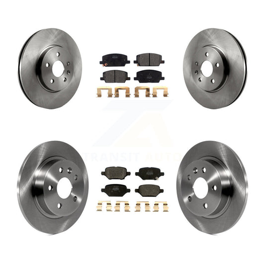 [Avant + Arrière] Kit de Disque et plaquette (semi-métallique) de frein pour Chevrolet Trax Buick Encore K8F-102998
