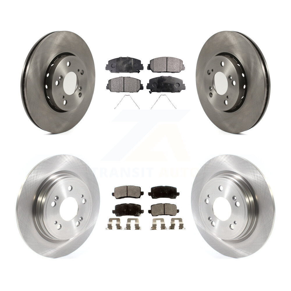 [Avant + Arrière] Kit de Disque et plaquette (semi-métallique) de frein pour Acura RLX K8F-103002
