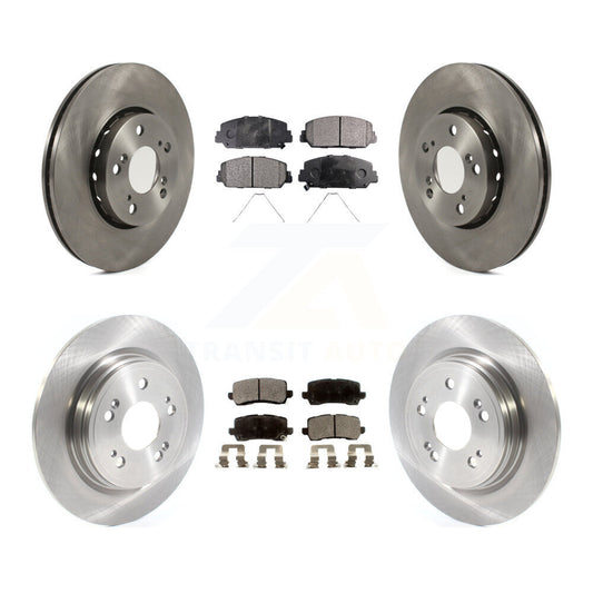 [Avant + Arrière] Kit de Disque et plaquette (semi-métallique) de frein pour Acura RLX K8F-103002