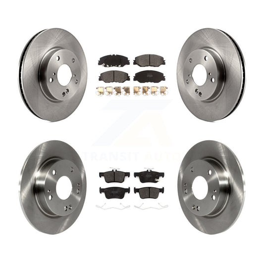 [Avant + Arrière] Kit de Disque et plaquette (semi-métallique) de frein pour 2019-2022 Honda Insight K8F-103003