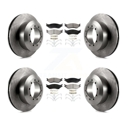 [Avant + Arrière] Kit de Disque et plaquette (semi-métallique) de frein pour Ford F-59 Commercial Stripped Chassis F-53 Motorhome K8F-103019