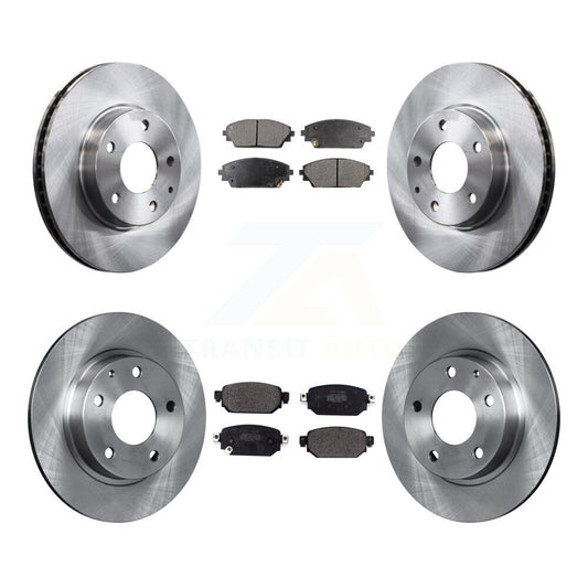 [Avant + Arrière] Kit de Disque et plaquette (semi-métallique) de frein pour 2019-2021 Mazda CX-3 FWD K8F-103034
