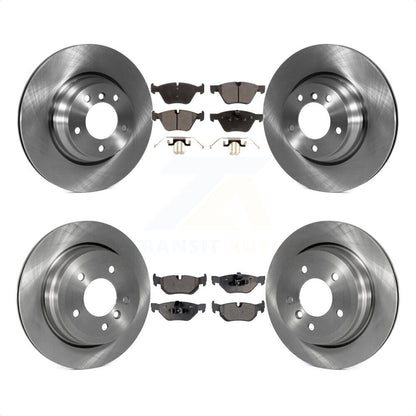 [Avant + Arrière] Kit de Disque et plaquette (semi-métallique) de frein pour 2012 BMW X1 xDrive28i avec 300mm Diameter Rotor K8F-103037 par Transit Auto