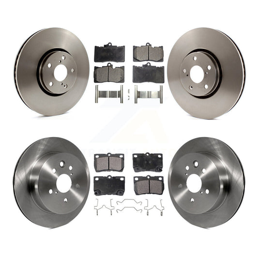 [Avant + Arrière] Kit de Disque et plaquette (semi-métallique) de frein pour Lexus IS350 GS350 GS430 GS450h GS460 K8F-103039