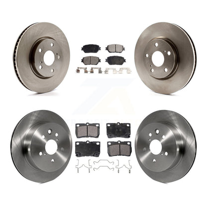 [Avant + Arrière] Kit de Disque et plaquette (semi-métallique) de frein pour Lexus IS250 GS300 K8F-103044