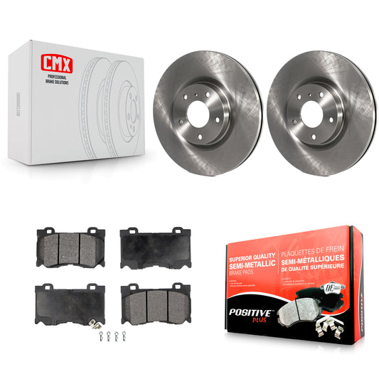 [Avant] Kit de Disque et plaquette (semi-métallique) de frein pour 2017-2018 INFINITI Q70 Hybrid avec Sport Package K8F-103050