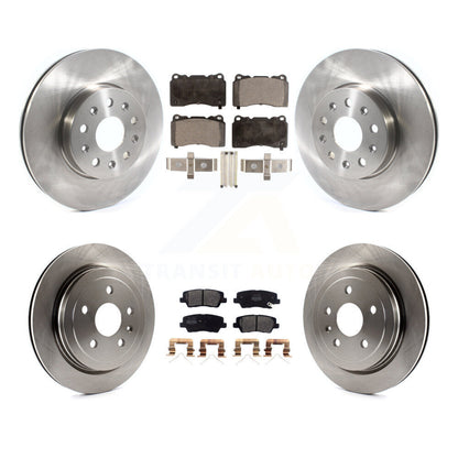 [Avant + Arrière] Kit de Disque et plaquette (semi-métallique) de frein pour Cadillac CTS K8F-103058
