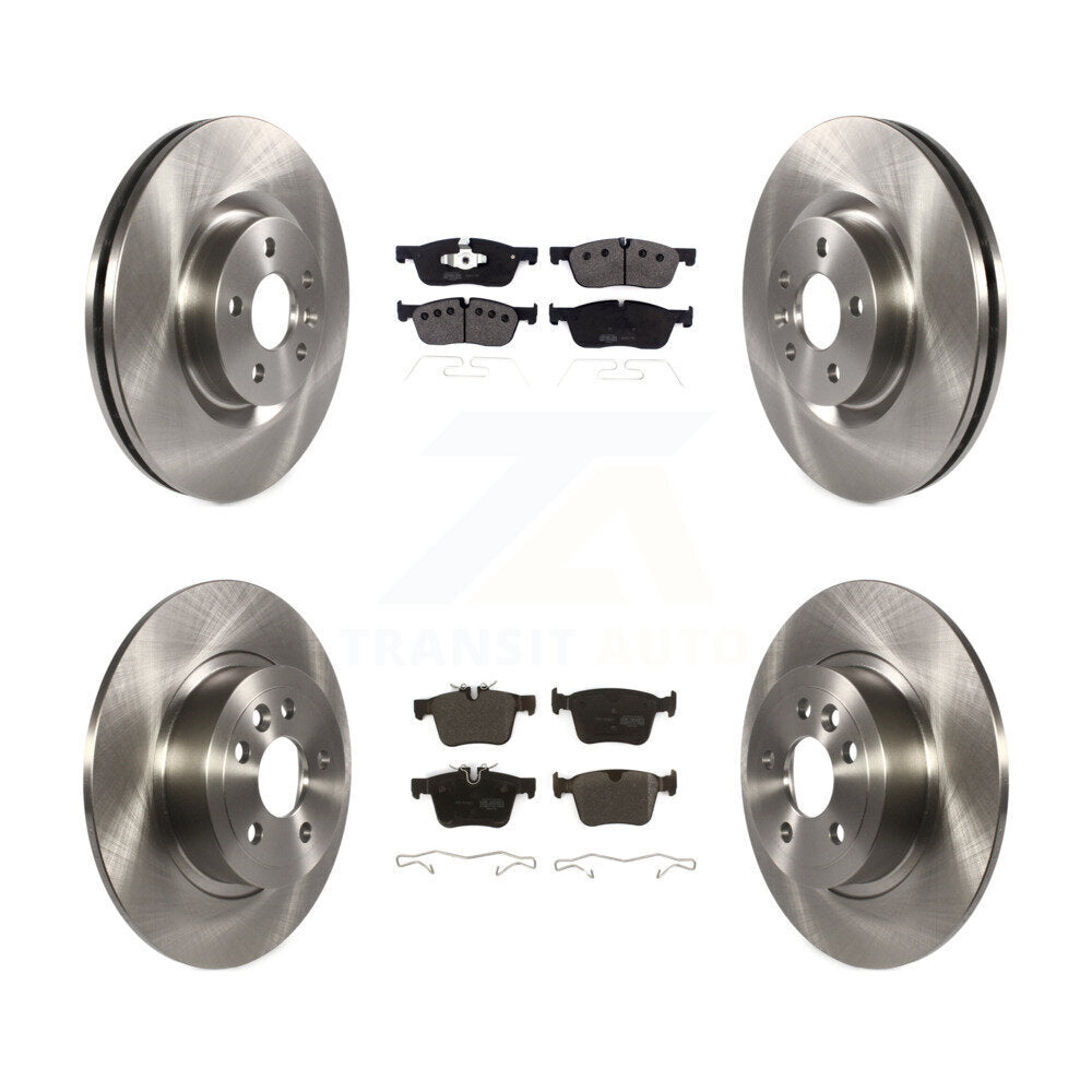 [Avant + Arrière] Kit de Disque et plaquette (semi-métallique) de frein pour Land Rover Range Evoque avec 325mm Diameter Rotor K8F-103063