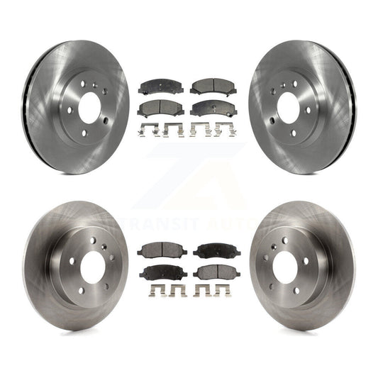 [Avant + Arrière] Kit de Disque et plaquette (semi-métallique) de frein pour Buick Lucerne K8F-103064