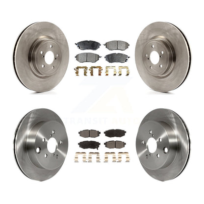 [Avant + Arrière] Kit de Disque et plaquette (semi-métallique) de frein pour 2014-2018 Subaru Forester 2.0L K8F-103075