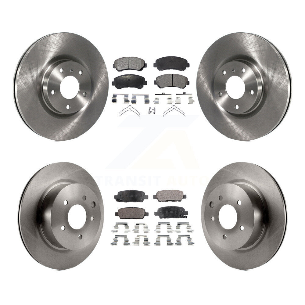 [Avant + Arrière] Kit de Disque et plaquette (semi-métallique) de frein pour Nissan Maxima K8F-103077