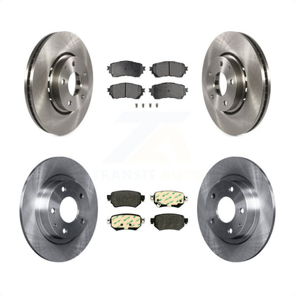 [Avant + Arrière] Kit de Disque et plaquette (semi-métallique) de frein pour 2019-2021 Mazda 6 Naturally Aspirated K8F-103088 par Transit Auto