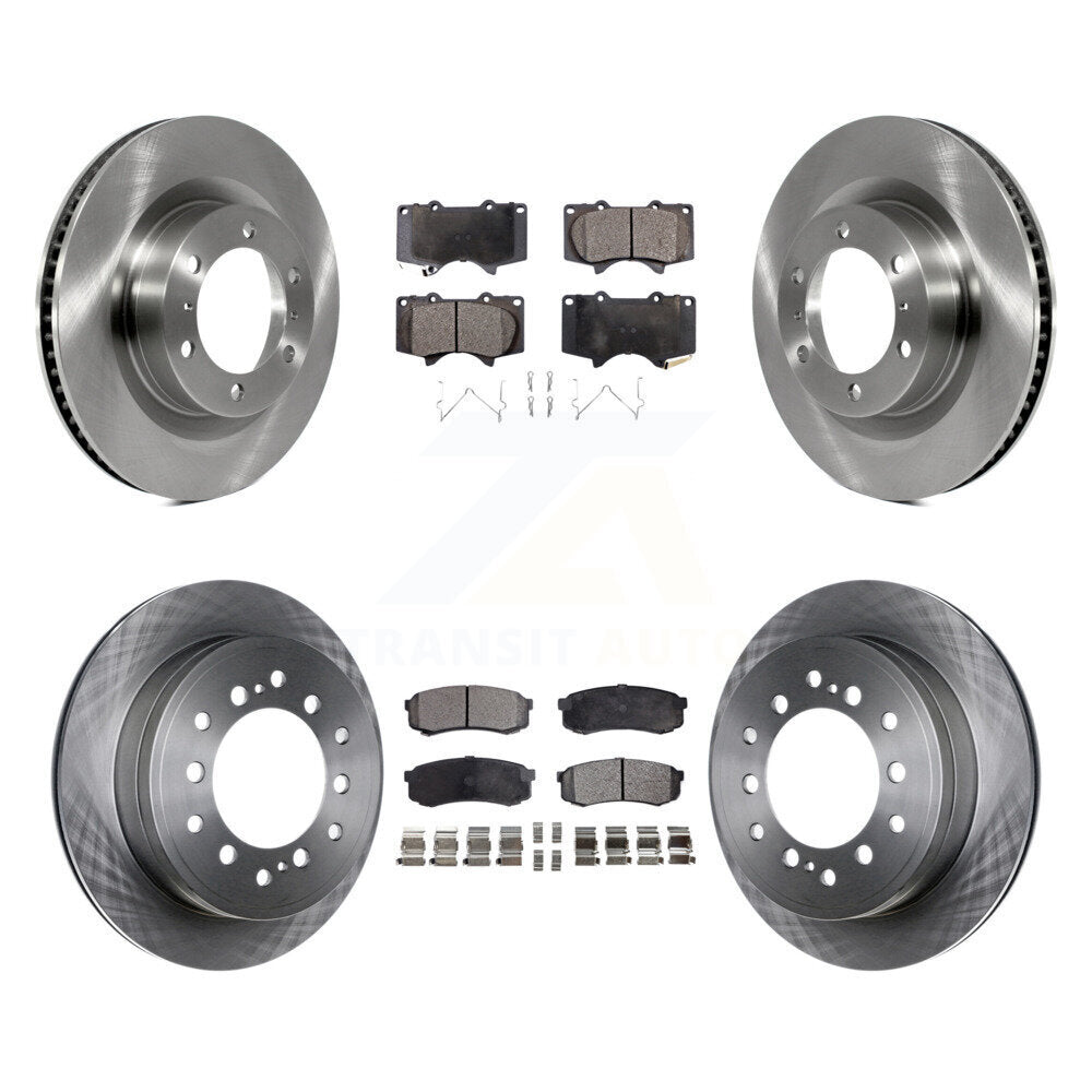 [Avant + Arrière] Kit de Disque et plaquette (semi-métallique) de frein pour Toyota 4Runner Lexus GX460 K8F-103090