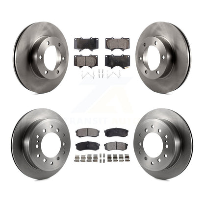 [Avant + Arrière] Kit de Disque et plaquette (semi-métallique) de frein pour Toyota Sequoia K8F-103091