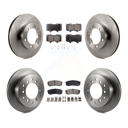 [Avant + Arrière] Kit de Disque et plaquette (semi-métallique) de frein pour Toyota 4Runner FJ Cruiser K8F-103092