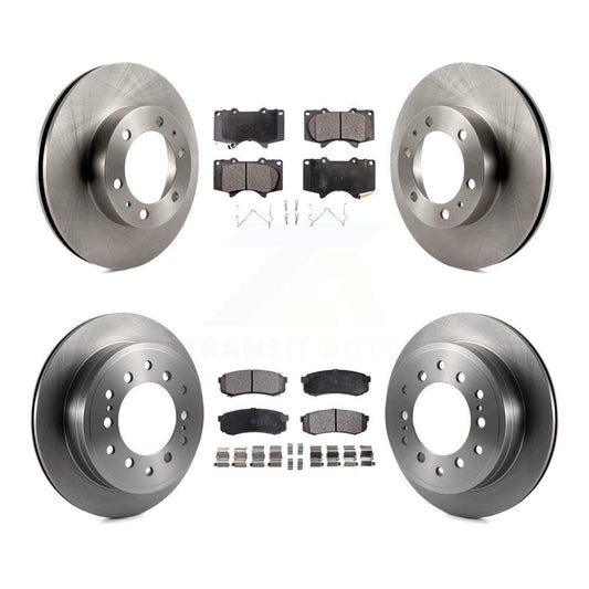 [Avant + Arrière] Kit de Disque et plaquette (semi-métallique) de frein pour Toyota 4Runner FJ Cruiser K8F-103092