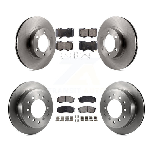[Avant + Arrière] Kit de Disque et plaquette (semi-métallique) de frein pour Toyota 4Runner Lexus GX470 K8F-103093