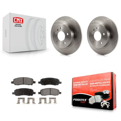[Arrière] Kit de Disque et plaquette (semi-métallique) de frein pour 2006-2011 Buick Lucerne Cadillac DTS K8F-103103