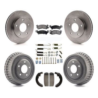 [Avant + Arrière] Kit de Disque et plaquette (semi-métallique) de frein pour GMC Jimmy K8F-103113