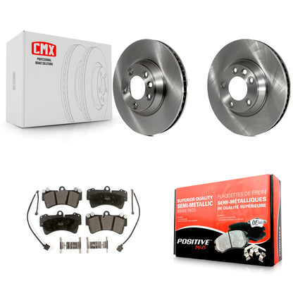 [Avant] Kit de Disque et plaquette (semi-métallique) de frein pour Audi Q7 Porsche Cayenne Volkswagen Touareg K8F-103119
