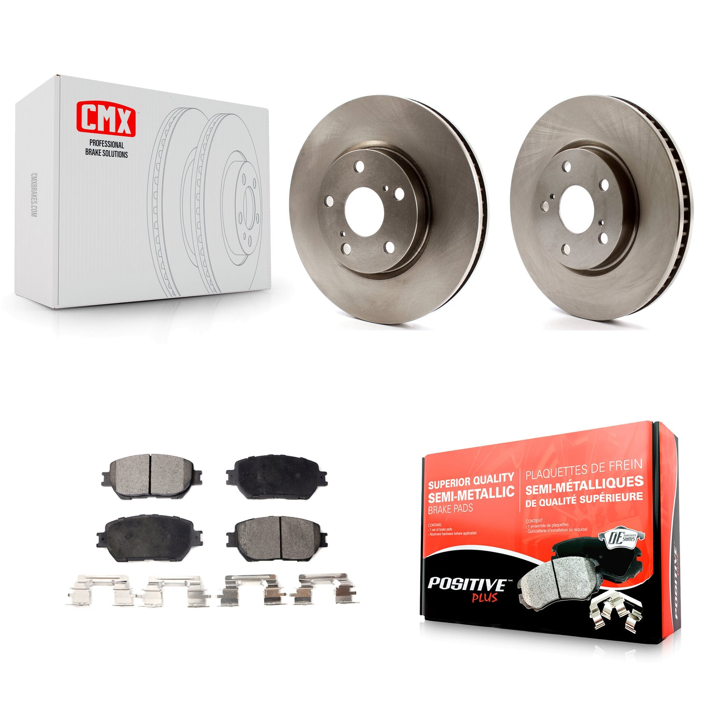 [Avant] Kit de Disque et plaquette (semi-métallique) de frein pour Lexus IS250 GS300 K8F-103123