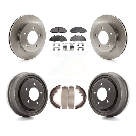 [Avant + Arrière] Kit de Disque et plaquette (semi-métallique) de frein pour Ford F-150 4WD K8F-103159