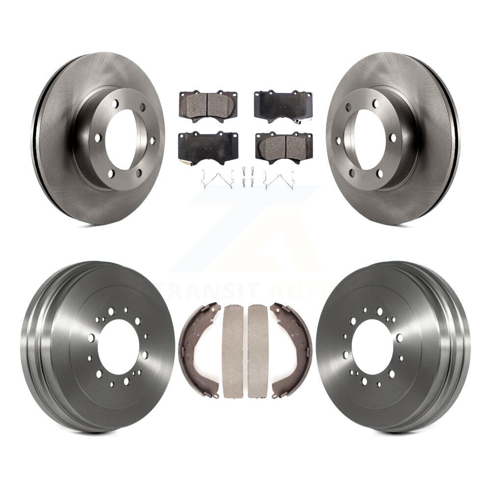 [Avant + Arrière] Kit de Disque et plaquette (semi-métallique) de frein pour 2004-2006 Toyota Tundra K8F-103164