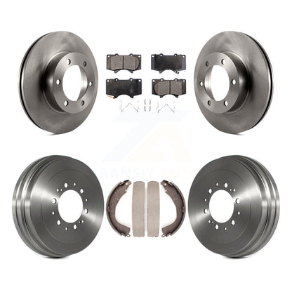 [Avant + Arrière] Kit de Disque et plaquette (semi-métallique) de frein pour 2004-2006 Toyota Tundra K8F-103164
