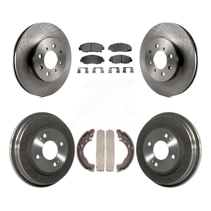 [Avant + Arrière] Kit de Disque et plaquette (semi-métallique) de frein pour Honda Insight K8F-103181