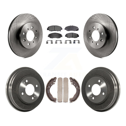 [Avant + Arrière] Kit de Disque et plaquette (semi-métallique) de frein pour Honda Insight K8F-103181