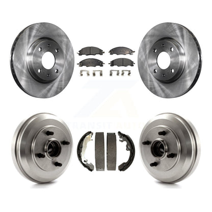 [Avant + Arrière] Kit de Disque et plaquette (semi-métallique) de frein pour 2009-2011 Ford Focus K8F-103203