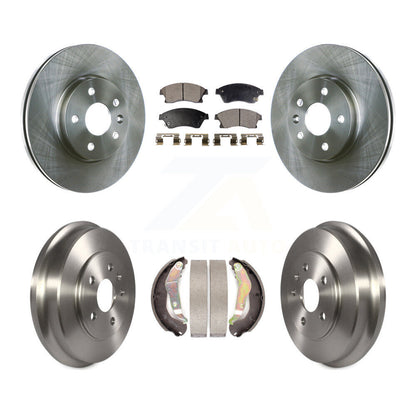 [Avant + Arrière] Kit de Disque et plaquette (semi-métallique) de frein pour Chevrolet Sonic K8F-103204