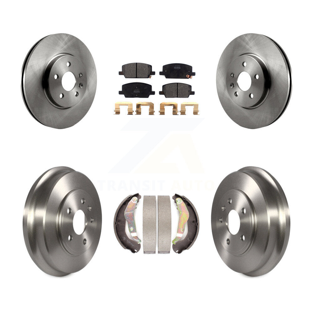 [Avant + Arrière] Kit de Disque et plaquette (semi-métallique) de frein pour Chevrolet Trax K8F-103205