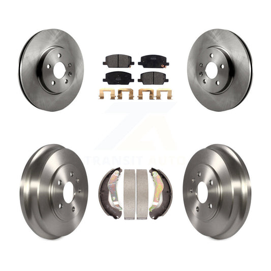 [Avant + Arrière] Kit de Disque et plaquette (semi-métallique) de frein pour Chevrolet Trax K8F-103205