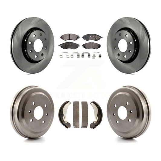 [Avant + Arrière] Kit de Disque et plaquette (semi-métallique) de frein pour Chevrolet Aveo Spark Aveo5 Pontiac G3 Suzuki Wave Wave5 Swift+ K8F-103212