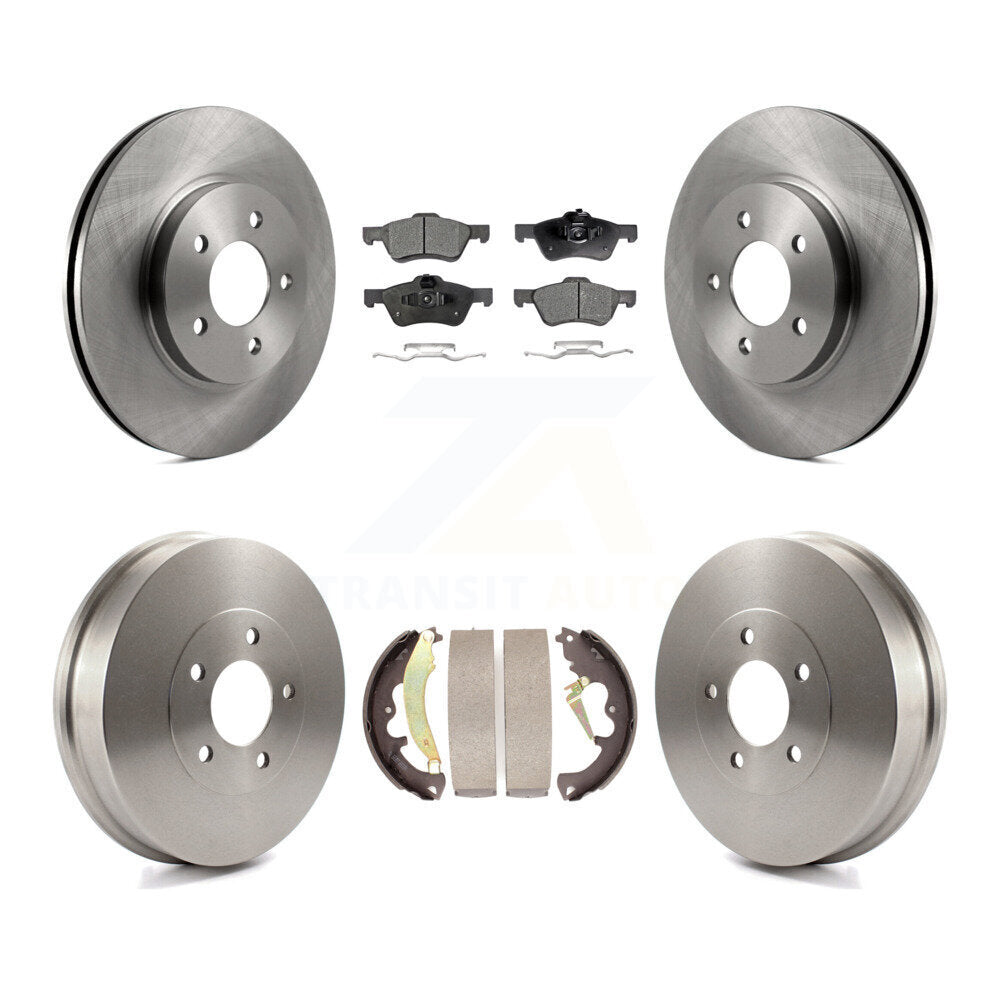 [Avant + Arrière] Kit de Disque et plaquette (semi-métallique) de frein pour Ford Escape Mercury Mariner Mazda Tribute K8F-103217