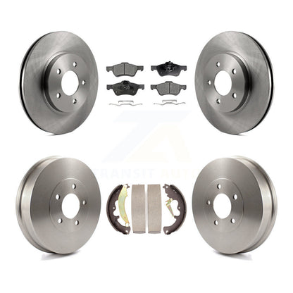 [Avant + Arrière] Kit de Disque et plaquette (semi-métallique) de frein pour Ford Escape Mercury Mariner Mazda Tribute K8F-103217
