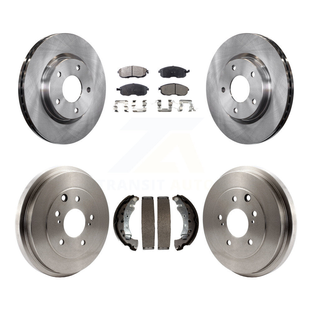[Avant + Arrière] Kit de Disque et plaquette (semi-métallique) de frein pour Nissan Sentra K8F-103219