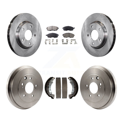 [Avant + Arrière] Kit de Disque et plaquette (semi-métallique) de frein pour Nissan Sentra K8F-103219
