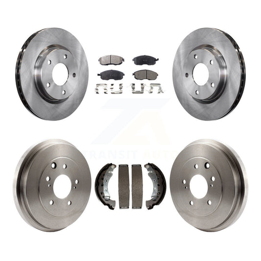 [Avant + Arrière] Kit de Disque et plaquette (semi-métallique) de frein pour Nissan Sentra K8F-103219