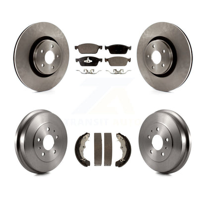 [Avant + Arrière] Kit de Disque et plaquette (semi-métallique) de frein pour Ford Focus ST K8F-103235