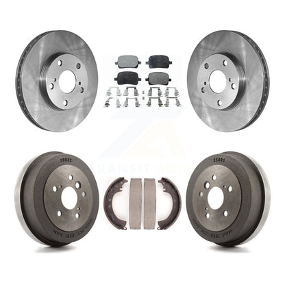 [Avant + Arrière] Kit de Disque et plaquette (semi-métallique) de frein pour 2002-2003 Toyota Solara 2.4L K8F-103260
