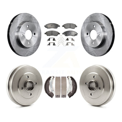 [Avant + Arrière] Kit de Disque et plaquette (semi-métallique) de frein pour Nissan Versa Note Micra K8F-103267