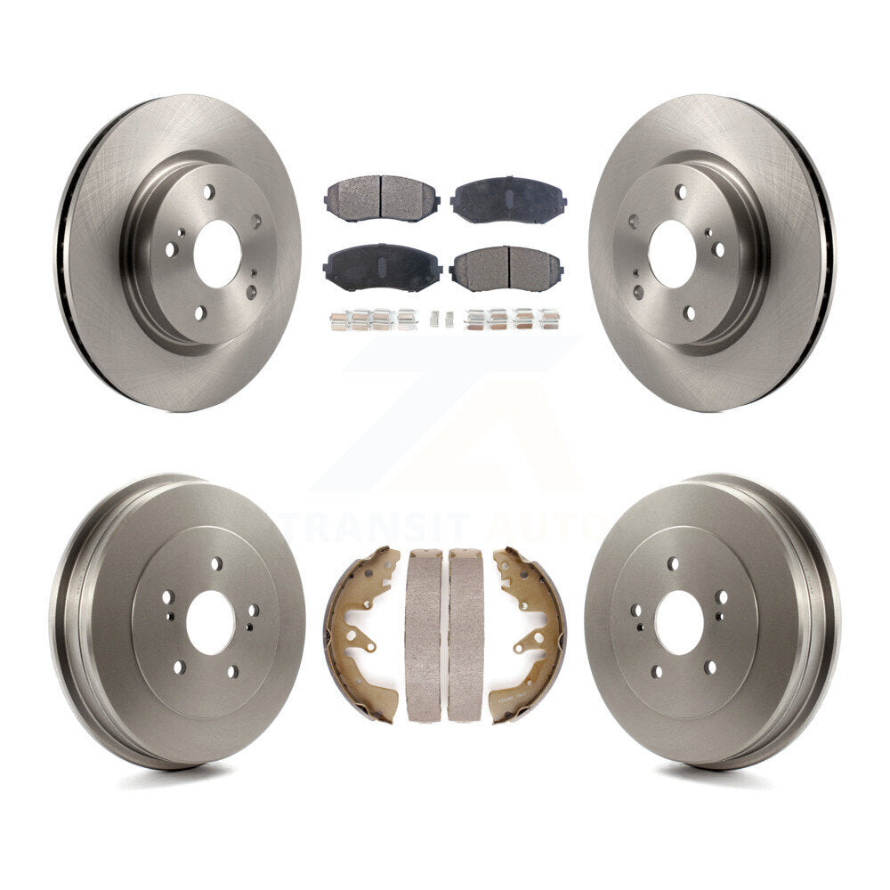 [Avant + Arrière] Kit de Disque et plaquette (semi-métallique) de frein pour 2006-2008 Suzuki Grand Vitara K8F-103268
