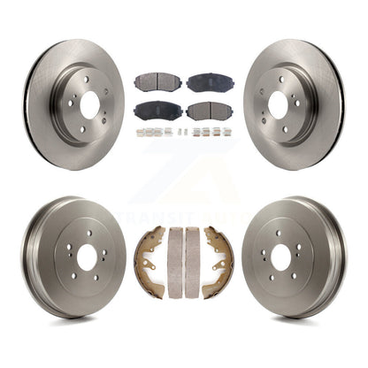[Avant + Arrière] Kit de Disque et plaquette (semi-métallique) de frein pour 2006-2008 Suzuki Grand Vitara K8F-103268