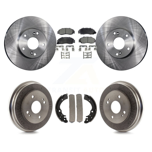 [Avant + Arrière] Kit de Disque et plaquette (semi-métallique) de frein pour 1998-2002 Honda Accord 3.0L K8F-103286