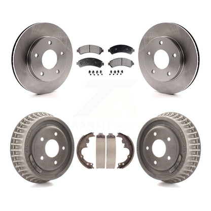 [Avant + Arrière] Kit de Disque et plaquette (semi-métallique) de frein pour 1997 Chevrolet Blazer GMC Jimmy K8F-103296